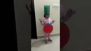 Aaha Tamatar Bada Mazedar-आ हा टमाटर । Hindi Rhymes | Fancy Dress
