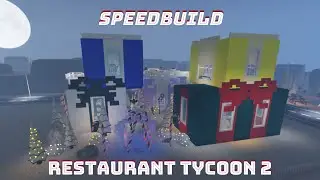 SPEEDBUILD! Restaurant Tycoon 2 (Roblox) Design [8]