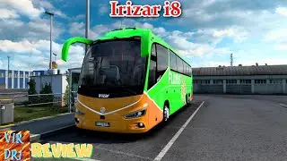Irizar i8 - Euro Truck Simulator 2 | Review - bus mod | Good bus | (1.43.x)
