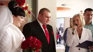 Ведущая регистрации Мария