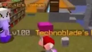 Technoblade Default Dancing on SquidKid