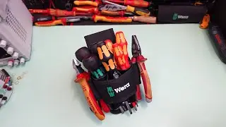 Set șurubelnițe și buzunar pentru centură Wera 9621 Belt holster Set 2
