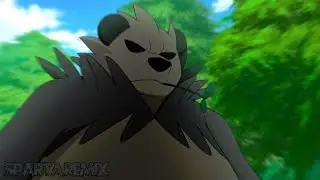 (Pokémon XYZ) Pangoro: Stop eating my food! [Sparta Electro Pop Remix]