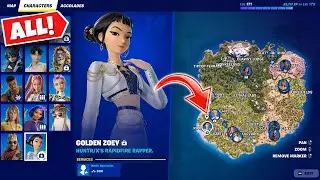 All 14 Character Locations in Fortnite Chapter 7 Season 1 (Full Guide)