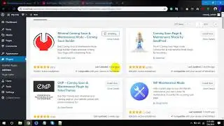 how to active coming soon mode in wordpres