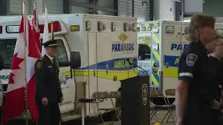 Region of Waterloo Paramedic Services New Recruit Graduation May 2024