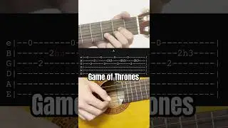 How to play Game of Thrones song on guitar (with tabs)