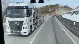 Разговоры о взаимопомощи дальнобойщиков, красивые виды Култука