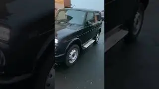 Установка руля на ниву от гранты, доводчики стёкл,перенос кпп, Зеркала в стиле Мерседес