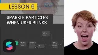 Spark AR Lesson 6: How to use Eye Blinking in Patch Editor?