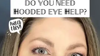 Do you have hooded eyes and struggle with eyeshadow looks? Here are a couple of tips to help you!