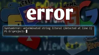 Most common Errors in Programming | How to Solve Syntax error in python,java,c,c++| Troubleshooting