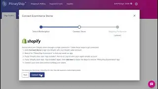 Connecting your Shopify store to PitneyShip