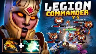МИДОВАЯ ЛЕГИОНКА в патче 7.31🔥  БИЛД ЧЕМПИОНА |  dota 2 Legion Commander