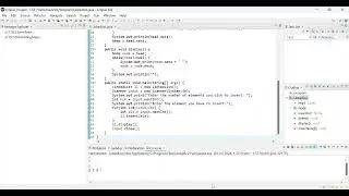 Linked List operations in Java