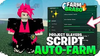 🔥NOVO!! SCRIPT PARA PROJECT SLAYERS 👺AUTO FARM, TP MUZAN, TP FLOWER !! ( MOBILE E PC )