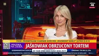 Jaśkowiak obrzucony tortem | Polityka na Deser