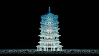 Rhino + Grasshopper Animation | Pagoda of Fogong Temple