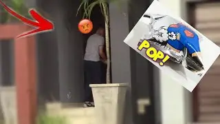 THROWING STINK BOMBS IN PEOPLE'S HOUSES PRANK! *COPS CALLED!!!*
