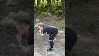 Как правильно делать нырок #бокс #кроссфит #защита #нырок