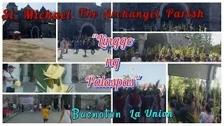 LINGGO NG PALASPAS SA ST. MICHAEL THE ARCHANGEL PARISH SA BACNOTAN L.U #palmsunday #fyp #foryou