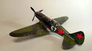 Сборка советского истребителя МиГ-3 | ARK Models 1/48 | Motochkin