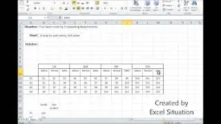Excel sum every nth value