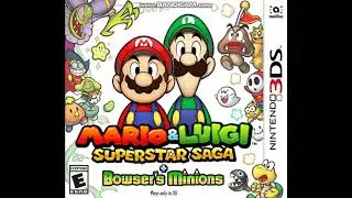Mario & Luigi: Superstar Saga + Bowser's Minions (Popple Battle) Pal Pitch