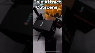 Gojo Attract Combo Cutscene #roblox #thestrongestbattlegrounds #saitamabattlegrounds #shorts
