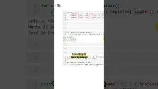Criando uma tabela com print no Python | 