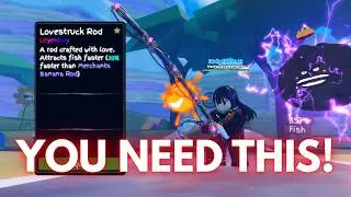 NEW META LOVESTRUCK ROD FOR MEGALODON! | Grand Piece Online
