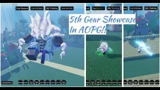 5th Gear Showcase In A One Piece Game!! | AOPG