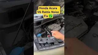Does your V6 Honda / Acura make this noise? Watch this #honda #acura #v6rattle #cars #mechanic