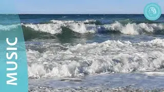 Being Connected to God: Views of the Ocean with Moving Violin and Piano Sounds