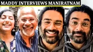 Maddy Questions Maniratnam..?  | Maniratnam And Suhasini Video Call To Madhavan & Kushboo