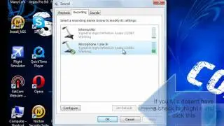 How to setup a Microphone *Vista/Dell Version*