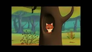 POVESTI PENTRU COPII /Ursul pacalit de vulpe   desene animate romanesti