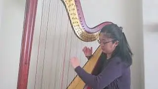 G. Tailleferre Harp Sonata Lento 2nd Mvt