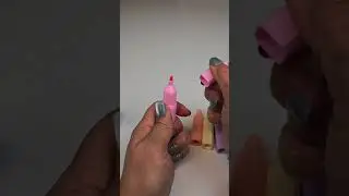 I just realized this highlighter set stacks 😂 pastel highlighter stationery #asmr #markers