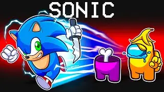 Among Us mais je me transforme en SONIC pendant la partie !
