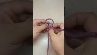 Узел Булинь с петелькой