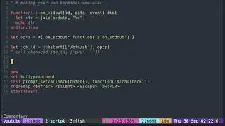 Vimscript Tutorial: Making Terminal Emulator ( part 1 )