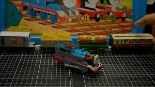 Plarail 65th Thomas & Old slow coach set, Review & Quick run