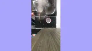 lavender british guy makes food