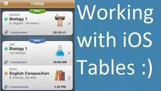 Table view Basics with iOS Swift # Video 1