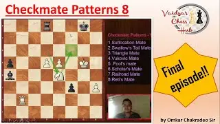 Checkmate Patterns - 8 [by Omkar Chakradeo Sir!]