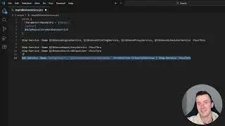 Enhance script for stopping Qlik Sense services