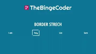 Border Stretch List Hover Animation | CSS Border & Before/After | HTML/CSS/SASS Tutorial | #9