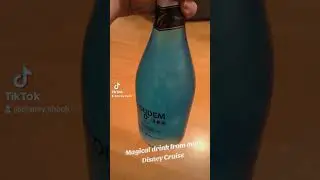 Finally got round to drinking this from the cruise #Disneydream #disneycruise #drink
