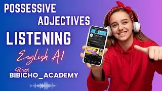 A1 - English Listening: Luna's Lost Ball #story #podcast #possessiveadjectives #grammar #diy #fyp